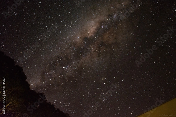 Obraz starry night sky