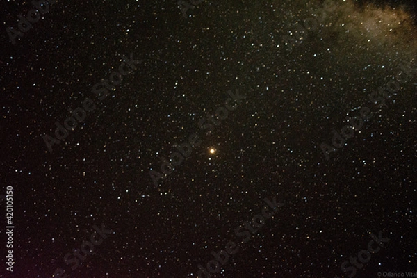 Obraz starry night sky