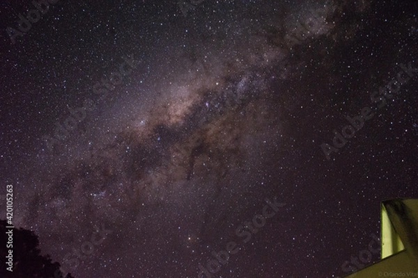 Obraz starry night sky