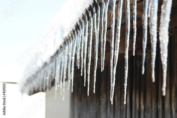 Obraz eiszapfen
