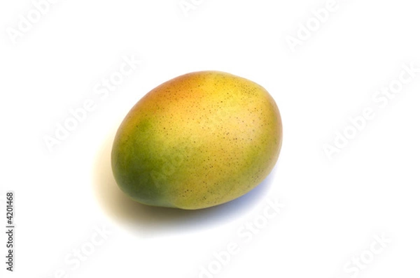 Fototapeta Fresh mango isolated on white background