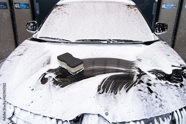 Obraz 
Self car wash concept