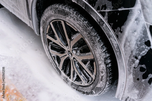 Obraz 
Self car wash concept