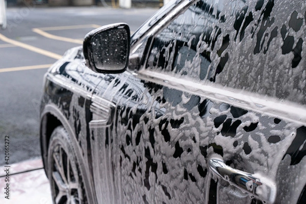 Obraz 
Self car wash concept