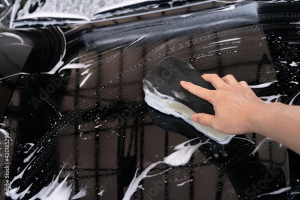 Obraz 
Self car wash concept