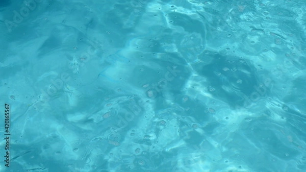 Fototapeta Tranquil pool water