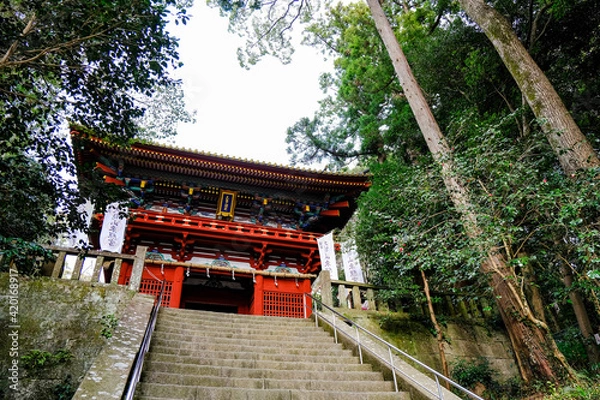 Fototapeta 久能山東照宮 楼門