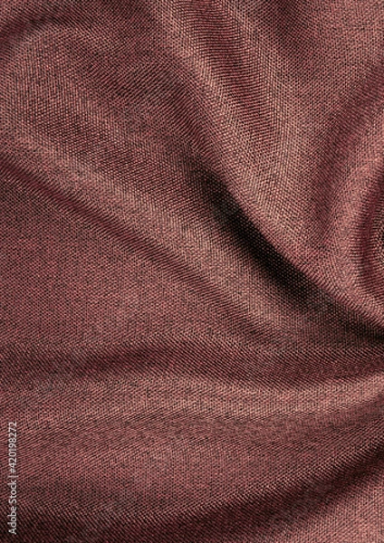 Fototapeta a fragment of blackout curtain fabric. texture