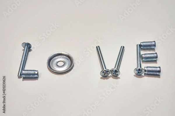 Fototapeta Śrubki