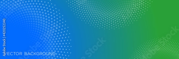 Fototapeta Blue green background, Abstract images, Design element,	
