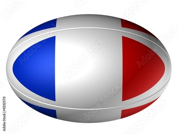 Fototapeta Ballon Rugby France