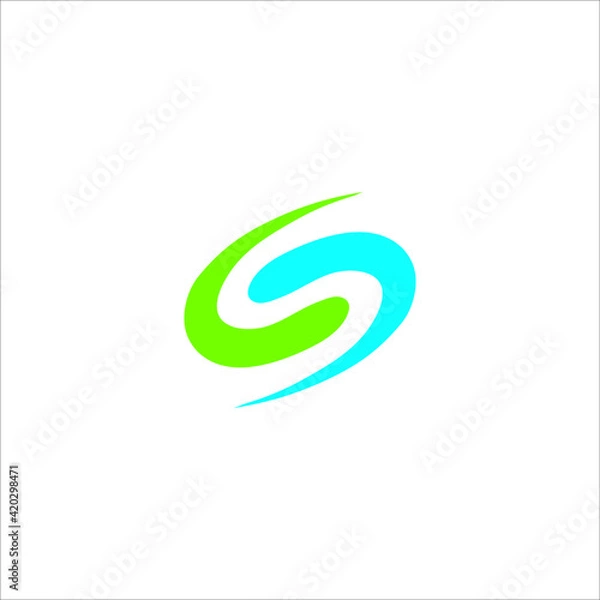 Fototapeta This is creative latter S logo design