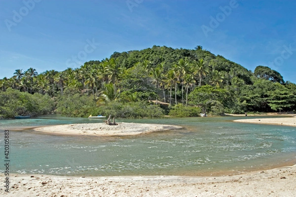 Fototapeta Praia do Espelho distrito de Porto Seguro 
