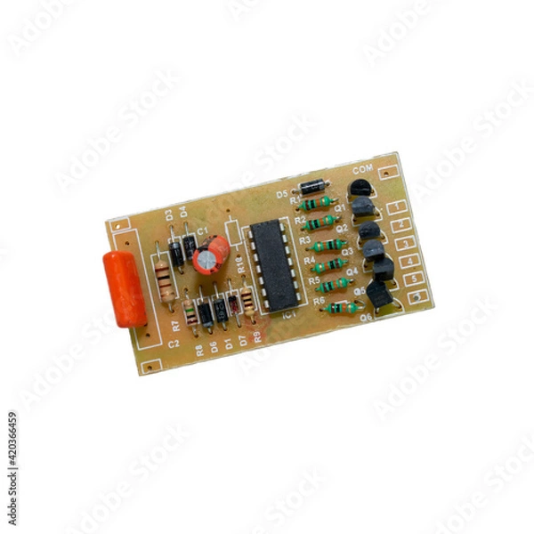 Fototapeta LED Chaser Board for LED Belt Series 6 Channels 220v AC