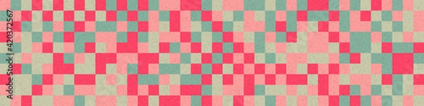 Obraz Abstract Geometric Pattern generative computational art illustration