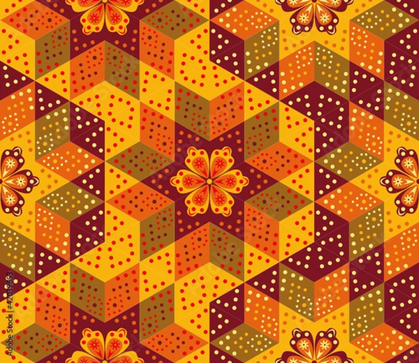 Fototapeta Patchwork pattern