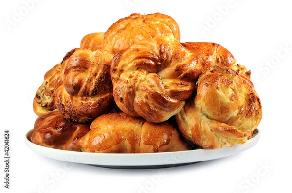 Obraz Buns on plate