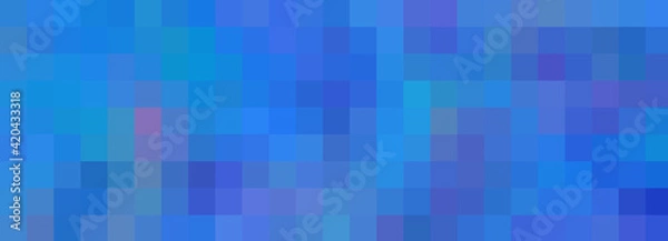 Obraz abstract tessellation puzzles pixel pixels mosaic image illustration paint background bg texture wallpaper art frame sample board blank material