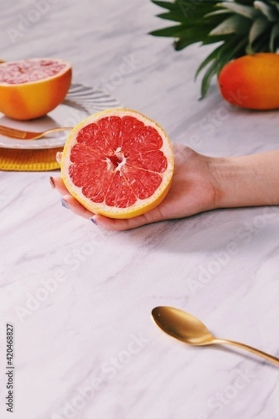 Fototapeta grapefruit