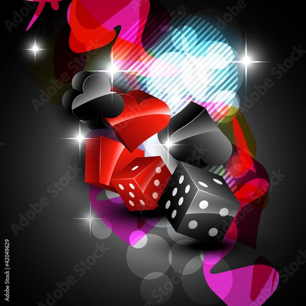 Obraz vector casino design