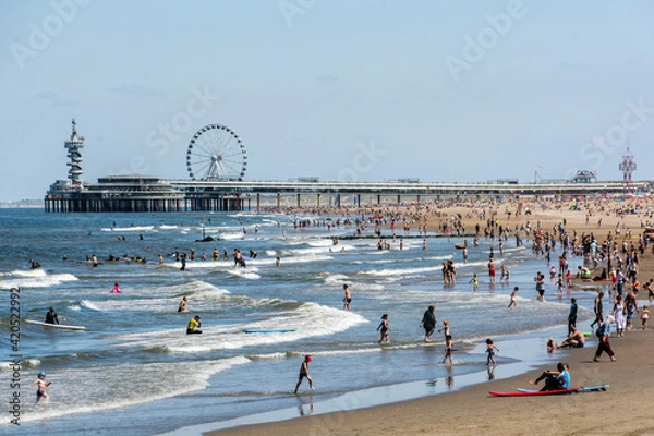 Obraz Nordseestrand von Scheveningen.