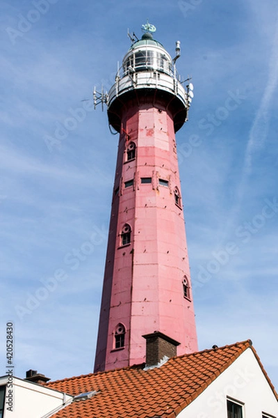 Obraz Leuchtturm von Scheveningen.
