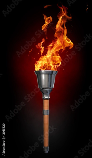 Fototapeta Olimpijski płomień