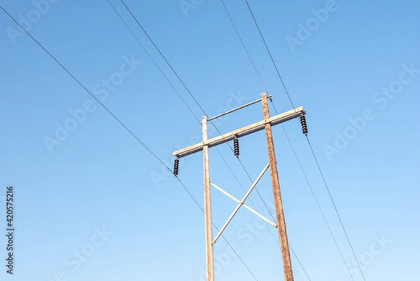 Obraz power lines