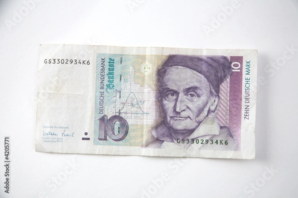 Obraz 10 D-Mark, Vorderseite