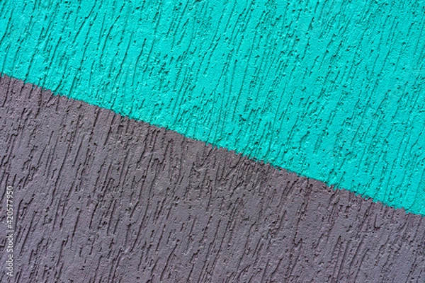 Obraz Multicolored background, with a diagonal division of the background into two colors. System for text. Textured background