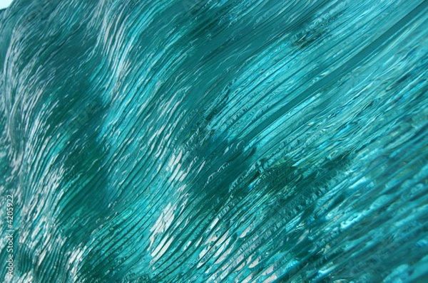 Fototapeta green glass