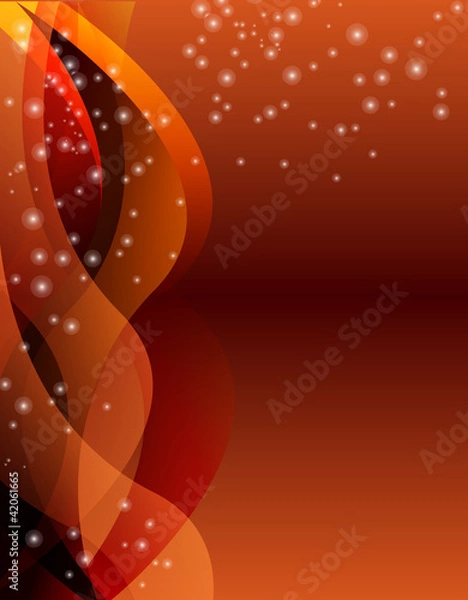 Obraz Brown background with waves