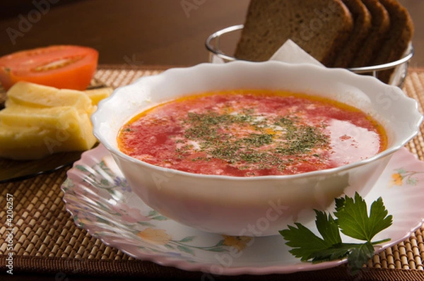 Obraz Vegetarian soup