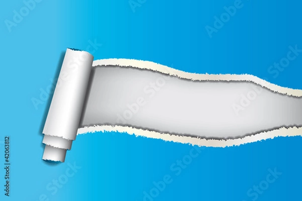 Obraz Aufgerissenes Papier