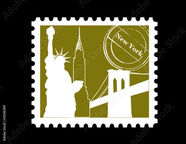 Obraz Stamp, New York