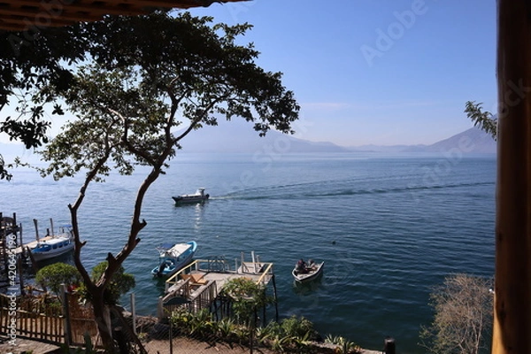 Obraz scenic lake view