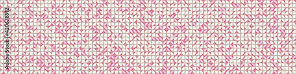 Obraz Abstract Geometric Pattern generative computational art illustration