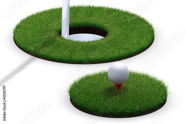 Fototapeta Golf Ball