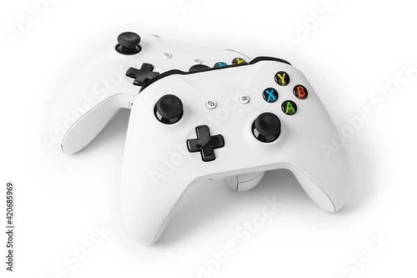 Fototapeta Wireless gamepads