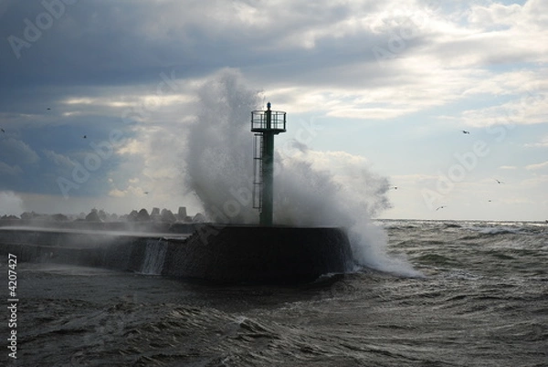 Fototapeta Stormy Landscape