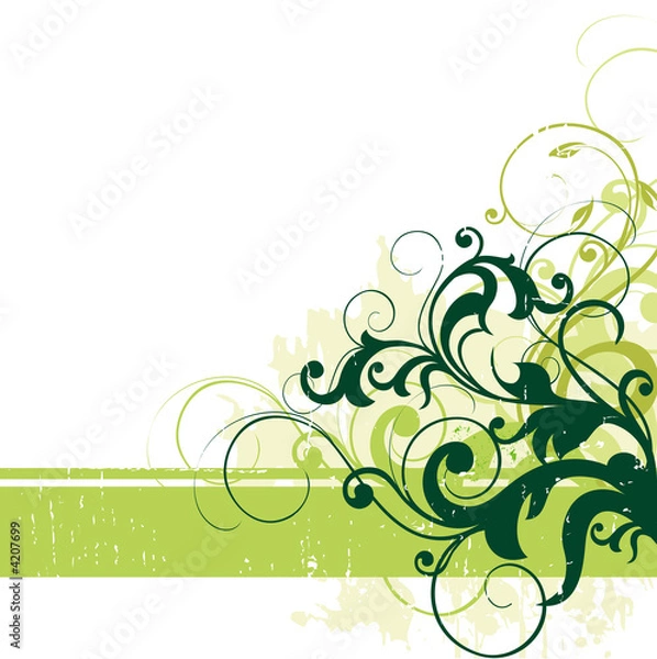Obraz floral background