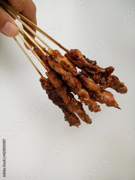 Obraz sticks on a white background