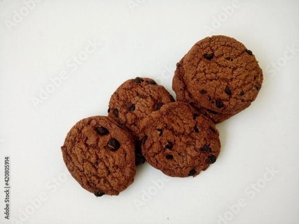 Obraz chocolate chip cookies