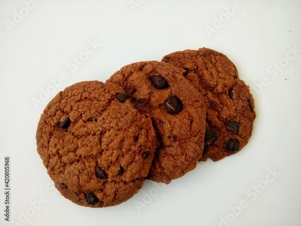 Obraz chocolate chip cookies