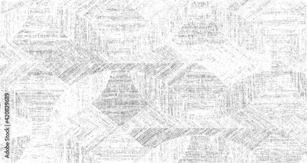 Fototapeta Subtle halftone grunge urban texture vector. Distressed overlay texture. Grunge background. Abstract mild textured effect. Vector Illustration. Black isolated on white. EPS10.