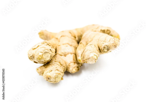 Obraz Ginger isolated on white background