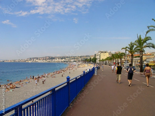 Fototapeta Nice promenade