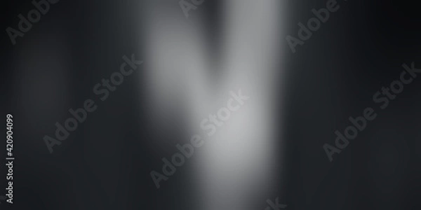 Fototapeta Dark gray motion background. Black gradient abstract backdrop wallpaper.