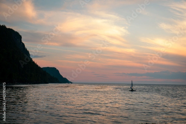 Obraz sunset on the beach