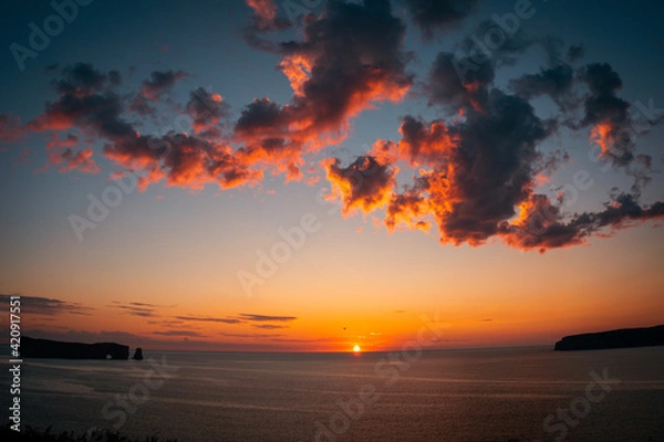 Obraz sunset at the beach